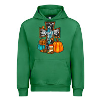 Emerald thankful cross Urban Hoodie - JahusDesignShop