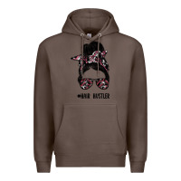 Coffee hair hustler Premium Hoodie - SublimationCraftShop