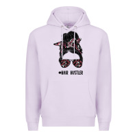 Lilac hair hustler Premium Hoodie - SublimationCraftShop
