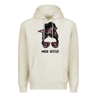 Oatmeal Heather hair hustler Premium Hoodie - SublimationCraftShop