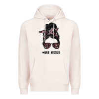 Pale Pink hair hustler Premium Hoodie - SublimationCraftShop