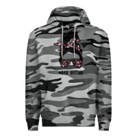 Slate Camo hair hustler Premium Hoodie - SublimationCraftShop