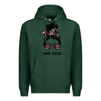 Sports Green hair hustler Premium Hoodie - SublimationCraftShop