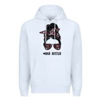 White hair hustler Premium Hoodie - SublimationCraftShop