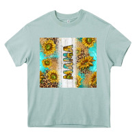 Arona western mother's day mama with turquoise and sunflowers and leopard tu Heavy Core Tee - TumblerDesignByShophia
