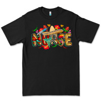 Black cinco de mayo nurse Premium Tee - CowGirlArtShop