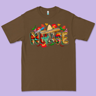 Cinco De Mayo Nurse Premium Tee Designed By Cowgirlartshop