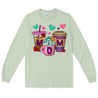 Matcha Western Mom Coffee Cups Long Sleeve Tee - BundleAndBundleShop