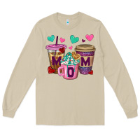 Mushroom Western Mom Coffee Cups Long Sleeve Tee - BundleAndBundleShop