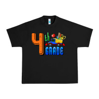 Black Fourth Grade Urban Heavy Tee - RanaPortraitStore