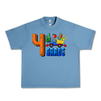 Pebble Blue Fourth Grade Urban Heavy Tee - RanaPortraitStore