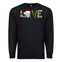 Black love christmas gnome Premium Sweatshirt - AdoDesignShop