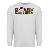 Dove Grey love christmas gnome Premium Sweatshirt - AdoDesignShop