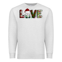 Oatmeal Heather love christmas gnome Premium Sweatshirt - AdoDesignShop