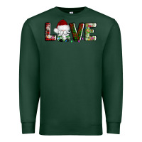 Sports Green love christmas gnome Premium Sweatshirt - AdoDesignShop