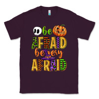 Plum be afraid be very afraid Classic Tee - CowGirlArtShop
