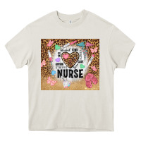 Cream nurrse tumbler tbs Heavy Core Tee - TumblerDesignByShophia