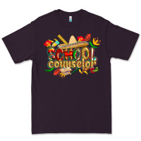 Plum cinco de mayo school counselor Premium Tee - CowGirlArtShop