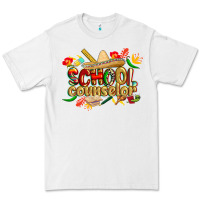 White cinco de mayo school counselor Premium Tee - CowGirlArtShop