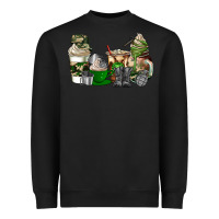 Black veteran coffee cups Heavyweight Sweatshirt - AdoDesignShop