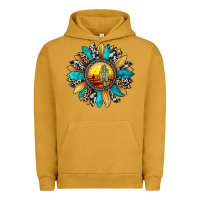 Pigment Peanut Butter sunset sunflower Urban Hoodie - JahusDesignShop