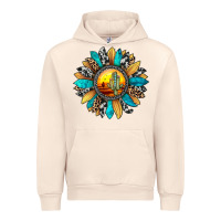 Sandshell sunset sunflower Urban Hoodie - JahusDesignShop