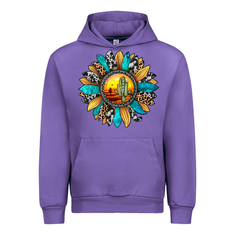 Sunset Sunflower Urban Hoodie by JahusDesignShop | Teevron