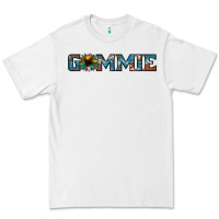 White gammie sunflower cowhide Premium Tee - Jasminsmagicworld