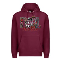 Burgundy nail hustler Premium Hoodie - SublimationCraftShop