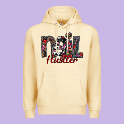 Nail Hustler Premium Hoodie Designed By Sublimationcraftshop