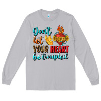 Moon Dust Don't Let Your Heart Be Troupled Long Sleeve Tee - BundleAndBundleShop