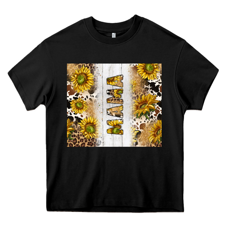 Western Mother's Day Mama With Cowhide And Sunflowers Tumbler Tbs Heavy Core Tee by TumblerDesignByShophia | Teevron