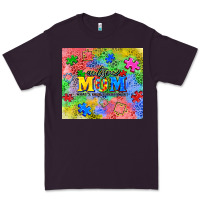Plum autism Premium Tee - CowGirlArtShop