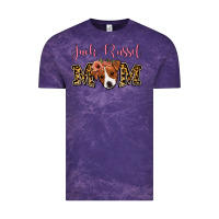 Cloud Purple Jack Russel Mom Vintage Tee - Jasminsmagicworld