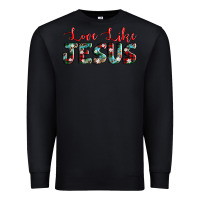 Black love like jesus Premium Sweatshirt - AdoDesignShop