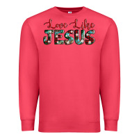 Cardinal love like jesus Premium Sweatshirt - AdoDesignShop
