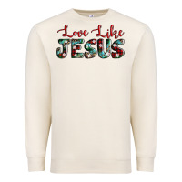 Sandshell love like jesus Premium Sweatshirt - AdoDesignShop