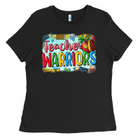 Black teacher of warriors Ladies Tee - CowGirlArtShop