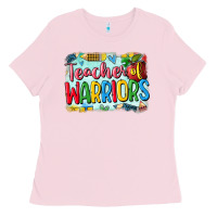 Bubblegum Pink teacher of warriors Ladies Tee - CowGirlArtShop