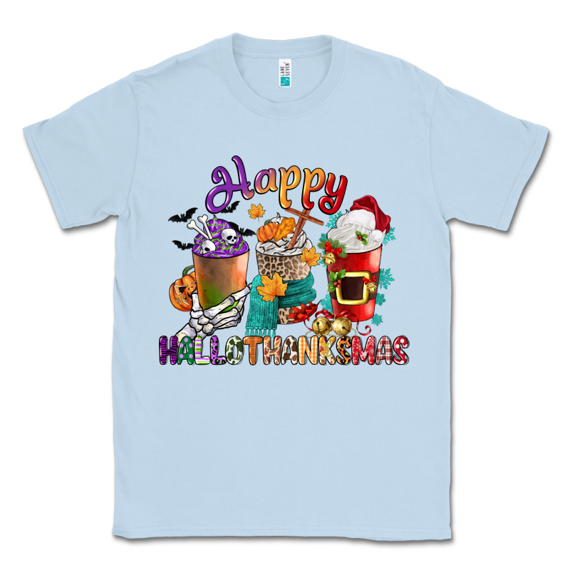 Hallothanksmas Coffee Cups Classic Tee by CowGirlArtShop | Teevron