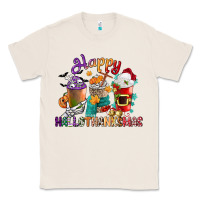 Natural hallothanksmas coffee cups Classic Tee - CowGirlArtShop