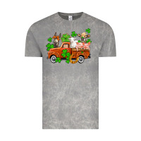 Cloud Rock St. Patrick's farm animals and truck Vintage Tee - OliviaCreatesArt