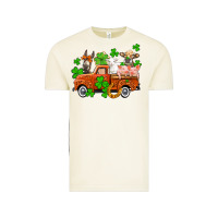 Vintage Arctic St. Patrick's farm animals and truck Vintage Tee - OliviaCreatesArt