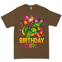 Cacao 2rd birthday girl t rex pink Premium Tee - CowGirlArtShop