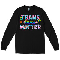 Black Western LGBTQ+ Trans Lives Matter Long Sleeve Tee - BundleAndBundleShop