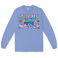 Colony Blue Western LGBTQ+ Trans Lives Matter Long Sleeve Tee - BundleAndBundleShop