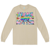 Mushroom Western LGBTQ+ Trans Lives Matter Long Sleeve Tee - BundleAndBundleShop