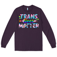 Plum Western LGBTQ+ Trans Lives Matter Long Sleeve Tee - BundleAndBundleShop