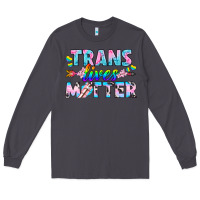 Smoke Western LGBTQ+ Trans Lives Matter Long Sleeve Tee - BundleAndBundleShop