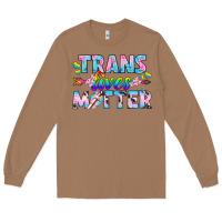 Toasted Coconut Western LGBTQ+ Trans Lives Matter Long Sleeve Tee - BundleAndBundleShop